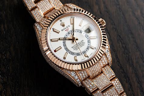 rolex diamond new watch